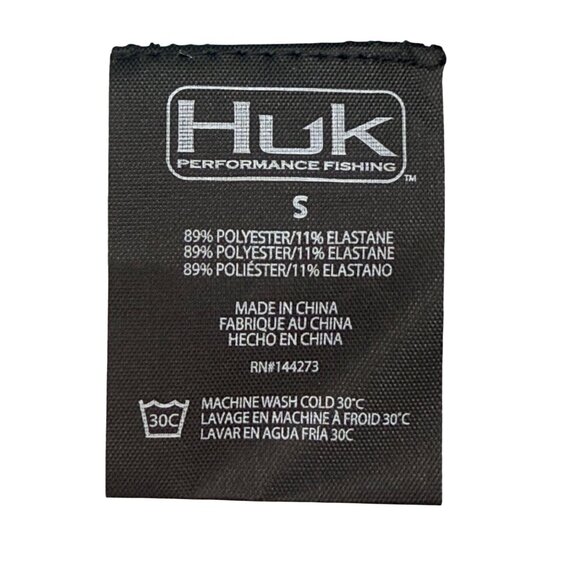Huk Mens SIze S Performance Fishing / Swim Shorts Salt Dye Design Mesh Lined NWT - Picture 4 of 9